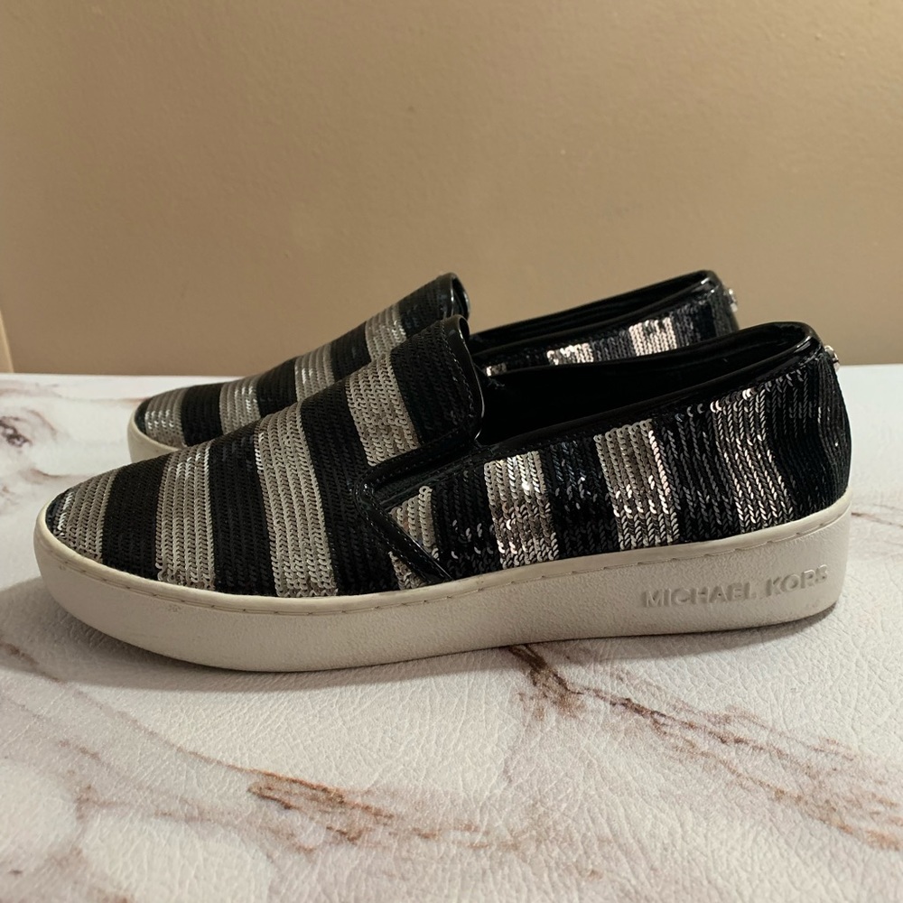 Michael Kors Sneaker Striped Embellished 6